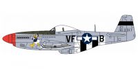 North American P-51D Mustang (44-13317 / VF-B)